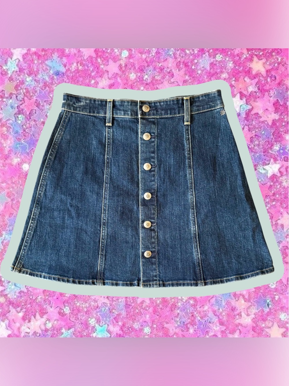 Alexa Chung AG jeans denim miniskirt 8 29 alexachung skirt jeans 70s 90s mini